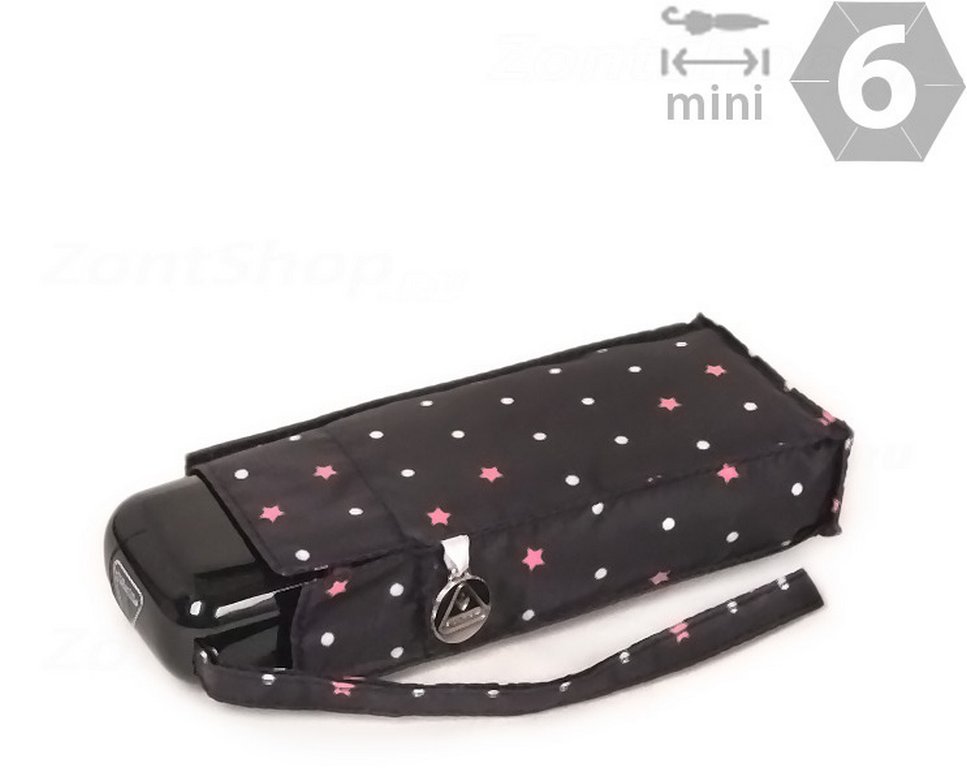 Зонт женский механика Fulton BrightStar "Яркая звезда"  диаметр купола 85см