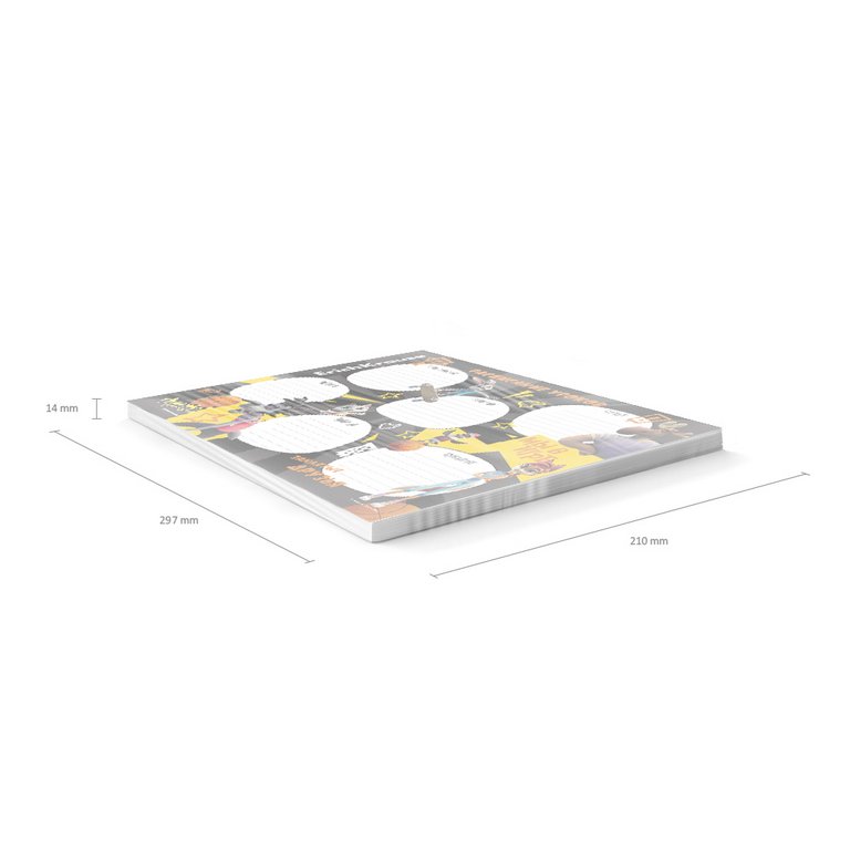 Расписание уроков А4 "Ну, Погоди! Каникулы" ErichKrause 170г/м