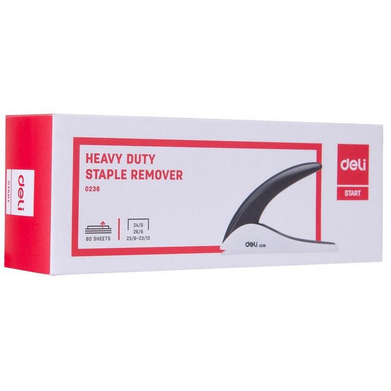 Антистеплер для скоб № 24/6, 26/6, 23/6, 23/13 с фиксатором, ассорти Deli