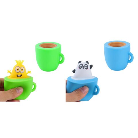 Мялка "Веселые чашки" 6 см ассорти JOLLY JOT