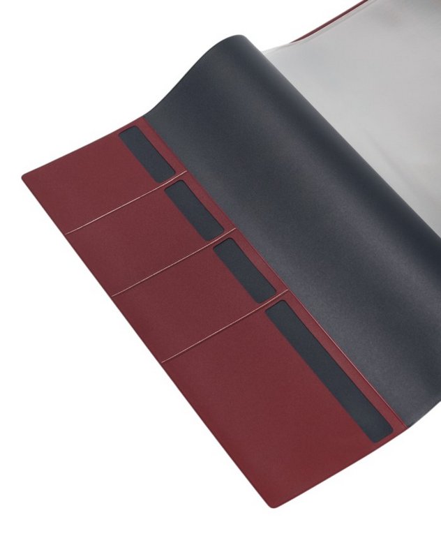 Папка с файлами для семейных документов, ОМС, св-в и СНИЛС, тем. синяя