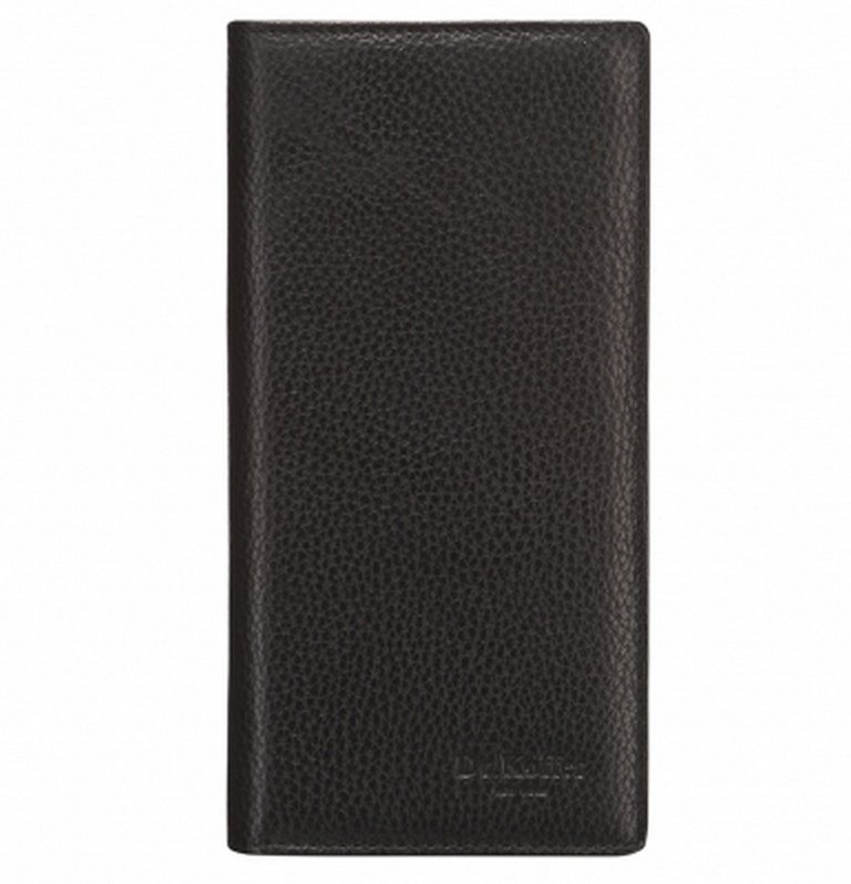 Портмоне Dr.Koffer 18*9см, нат. кожа, черный