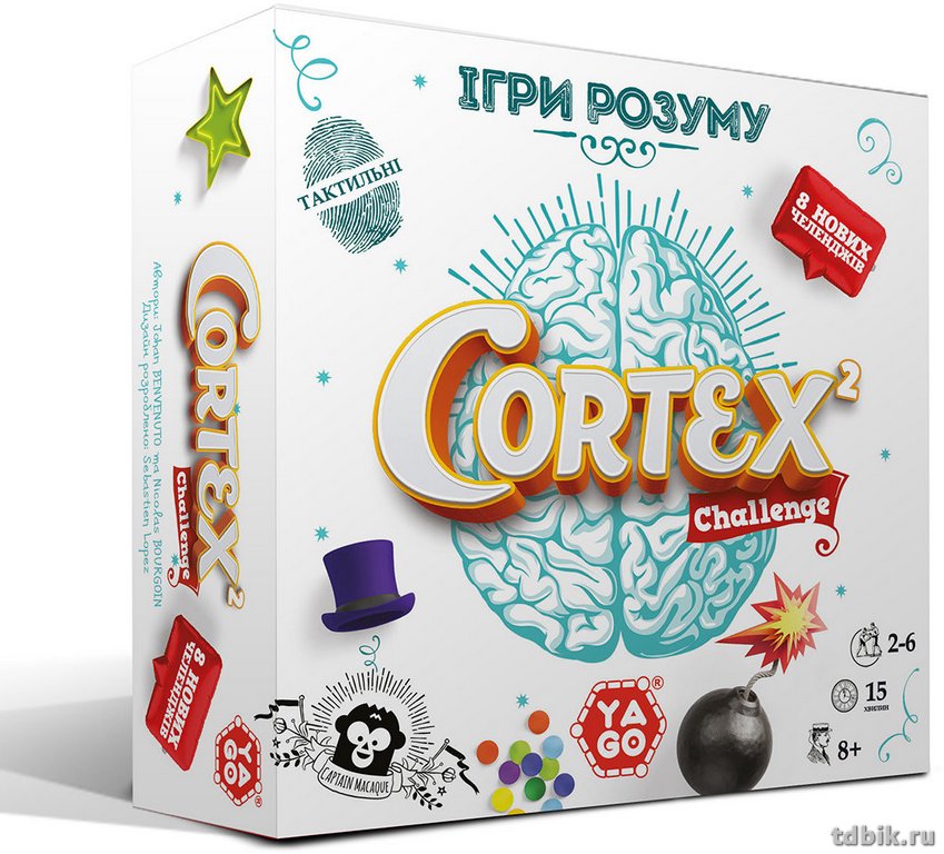 Игра настольная  .8+ с карточками "Кортекс 2" Стиль жизни