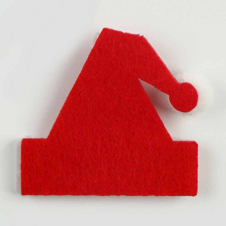 Наклейки из фетра "Шапки" 5 шт/уп.