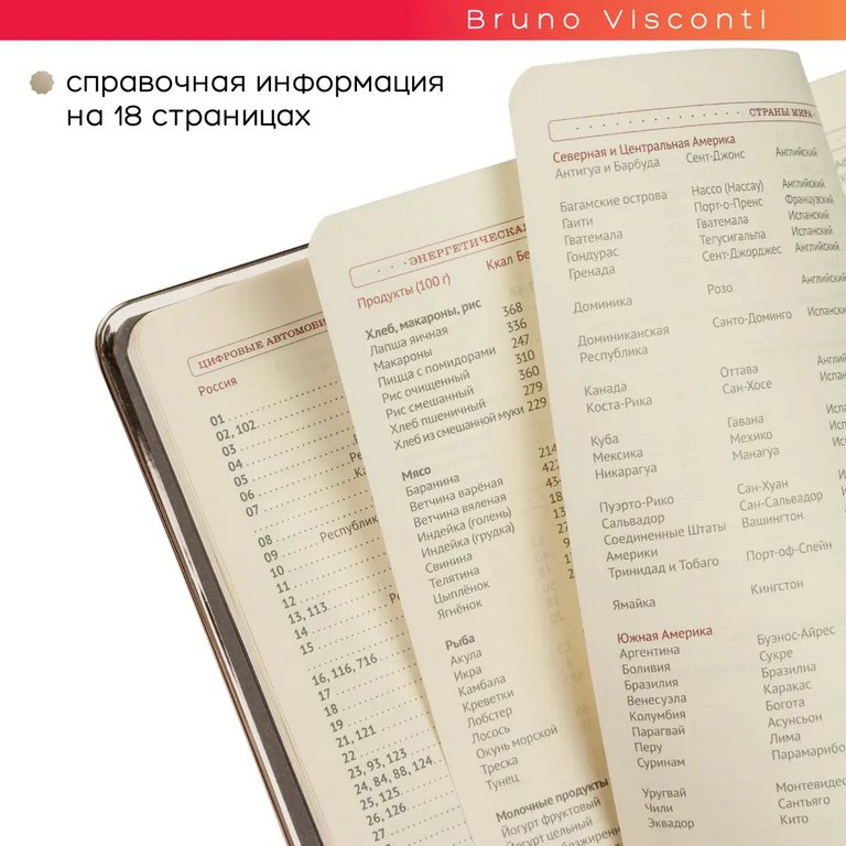 Ежедневник без дат 148*210 мм Bruno Visconti Chelsea, синий