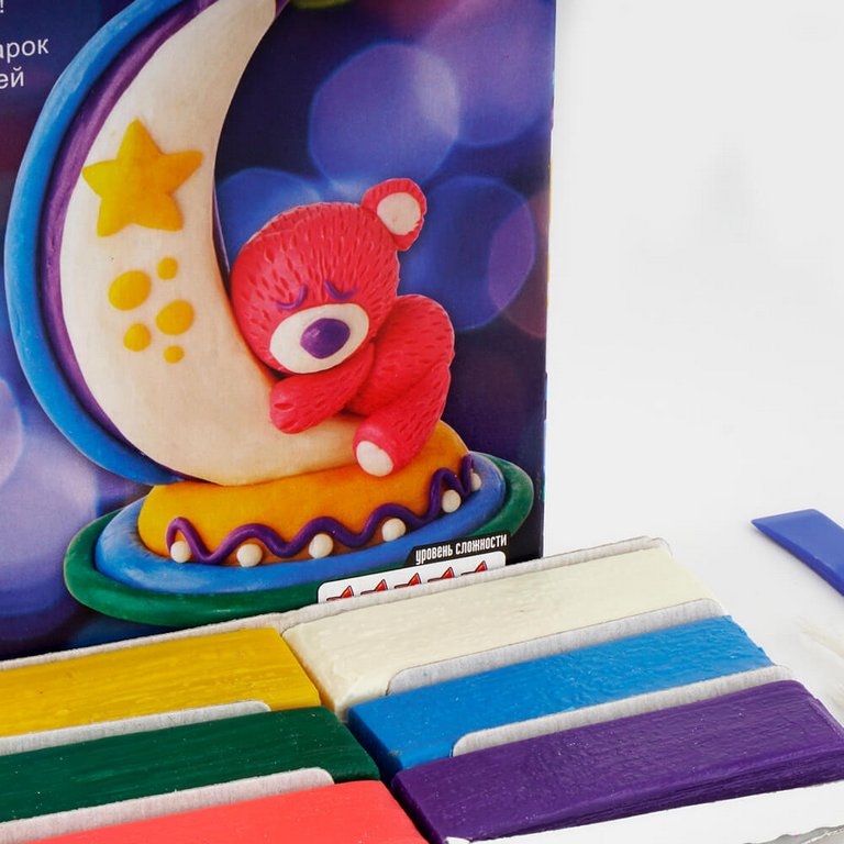 Набор для изготовления свечей восковых "Спящий медвежонок" Lori