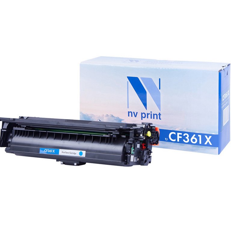 Картридж NV PRINT NV-CF361XC, голубой, 9500 страниц