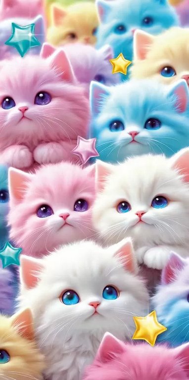 Конверт (для денег) без надписи (котики)