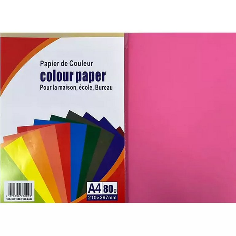 Бумага Spectra Colour 80 А4, 20 лист/уп, фуксия