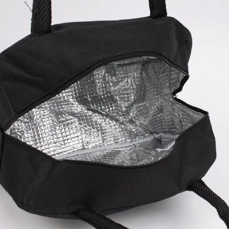 Термосумка "Чёрная" 23*13*19 см