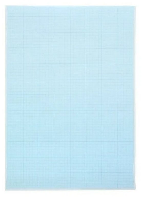 Миллиметровая бумага 594 мм*420 мм, А2, 20л., голубая