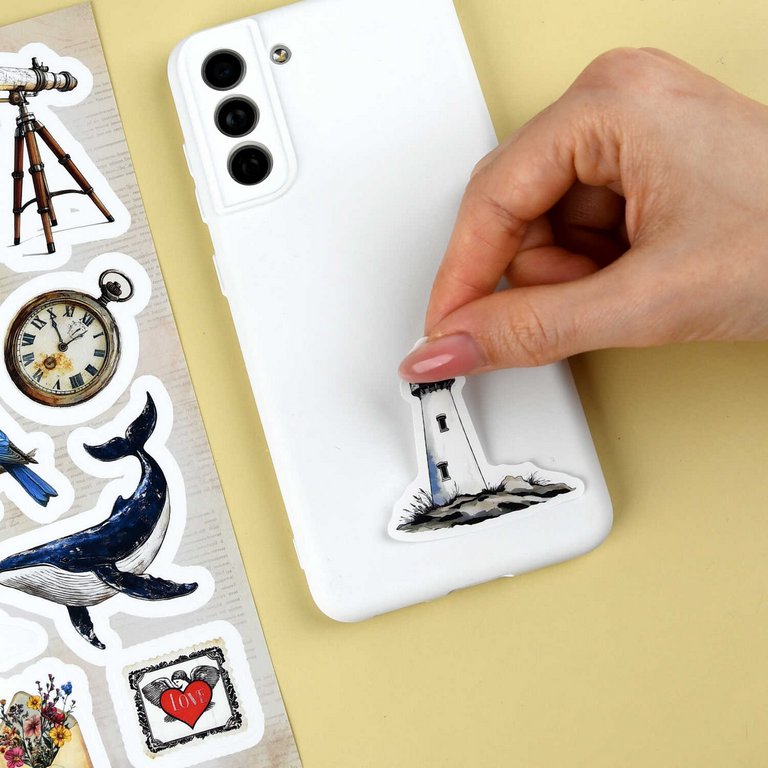 Наклейки 14 х 21 см "Винтаж"