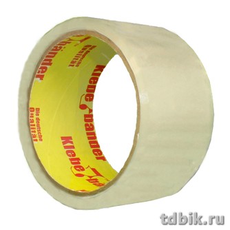 Скотч прозрачный 50 мм *57 м, 45 мкм, Klebebander