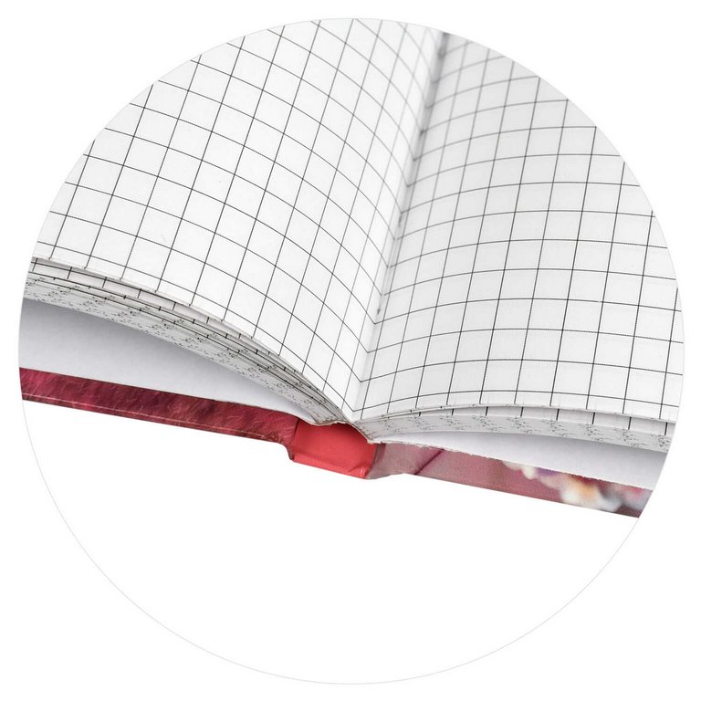 Тетрадь 96 лист А4  "СИРЕНЕВЫЙ МИКС" тв. переплет