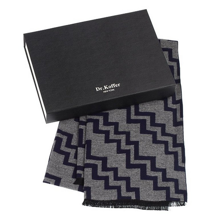 Шарф мужской Dr.Koffer 45*185см, 100% вискоза
