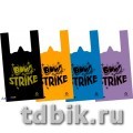 Маечка 30*55см (25 мкм) ПНД "Страйк" 50 шт/уп, (макс. нагрузка 50кг)