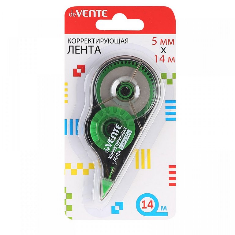 Корректирующая лента в диспен. 5 мм х14 м deVENTE