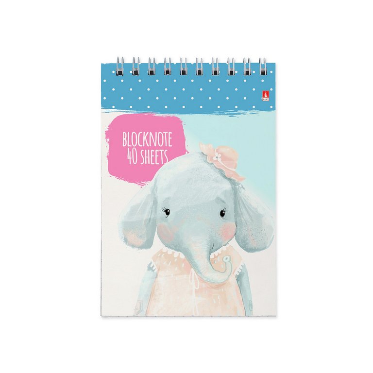 Блокнот А6  40л., 100*150 мм, на гребне Альт "KIDS" 4 вида