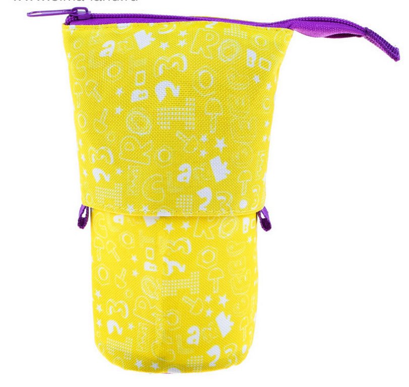 Пенал  для мальчика  настольный вертикальный Проф-Пресс "Робот в очках" ткань