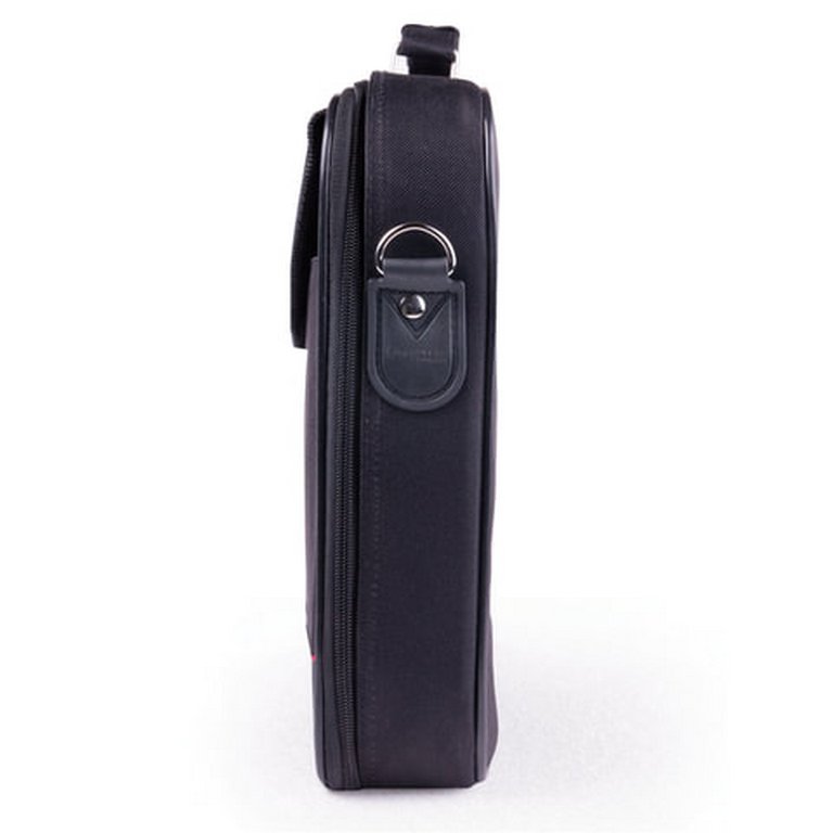 Сумка для ноутбука с отделением для планшета "Brauberg Profi" 15,6" (300*400*70мм) черная, ткань