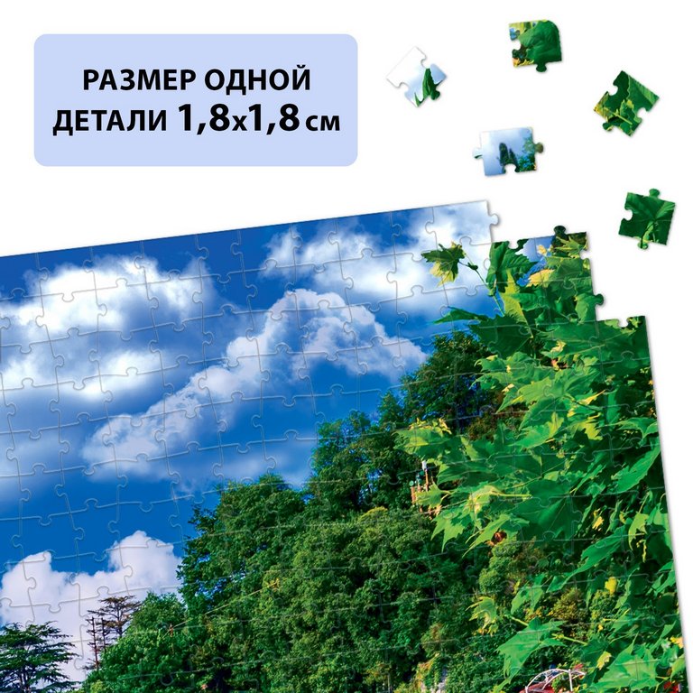 Пазлы 1000 дет. "Побережье Италии" Puzzle Time 12+