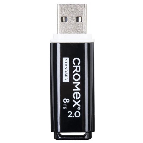 Флеш-диск  8Gb  CROMEX Standard USB 2.0, черный