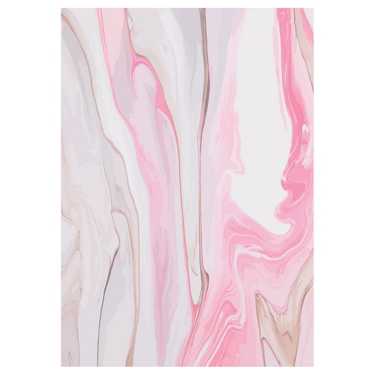 Бумага упаковочная 70*100см  в рулоне (ассорти) "Marble" MESHU