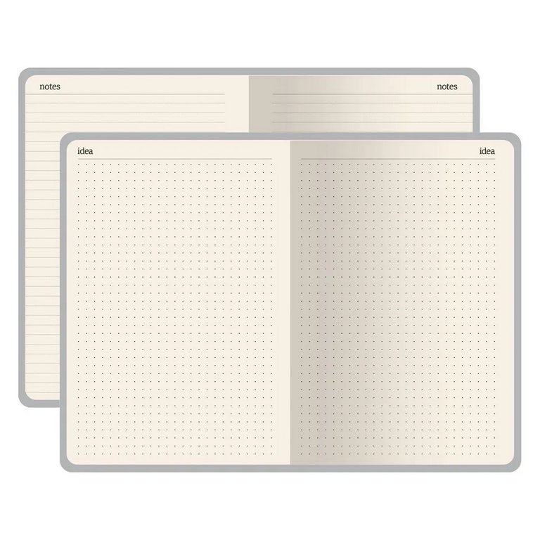 Блокнот А5 100л., 148*210 мм, обложка кож. зам. "Megapolis Flex" красный