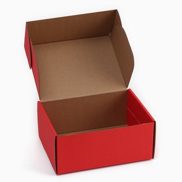 Коробка для подарков 22*16.5*9.5 см красная