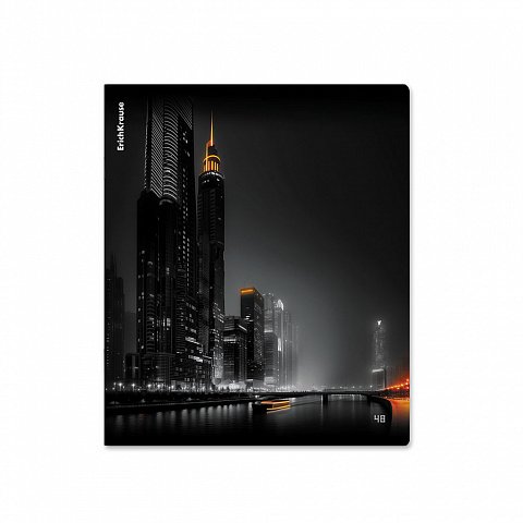 Тетрадь 48 лист кл. А5 на скрепке "Urban Lights" 5 ВИДОВ