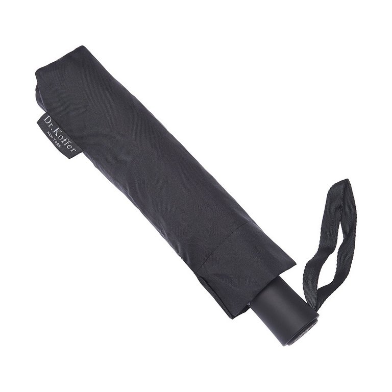 Зонт мужской автомат Dr.Koffer диаметр купола 105 см,  цвет черный