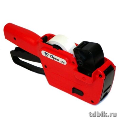 Этикет-пистолет OPEN М6 лента 26*16