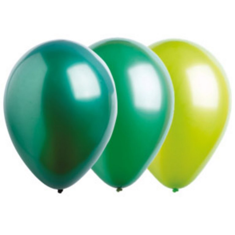 Шар воздушный 12 дюймов (30см)  без рисунка ассорти металлик/перламутр