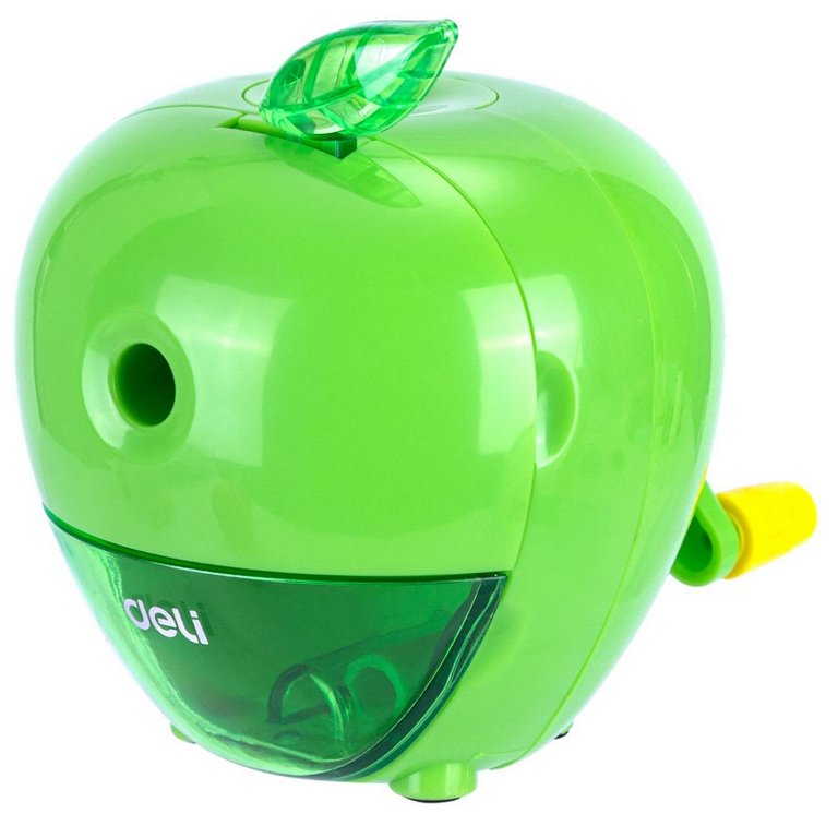 Точилка механическая пластиковый корпус Deli ассорти