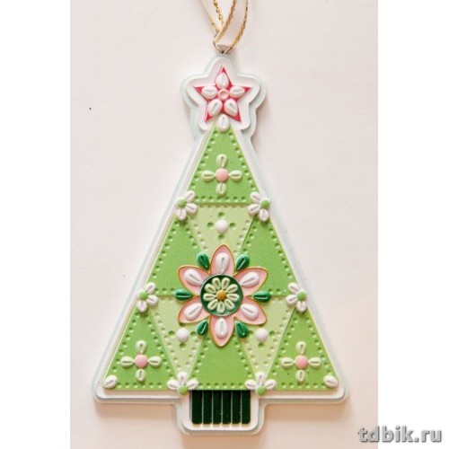 Украшение елочное из полирезины, 7.7 * 11.5 см