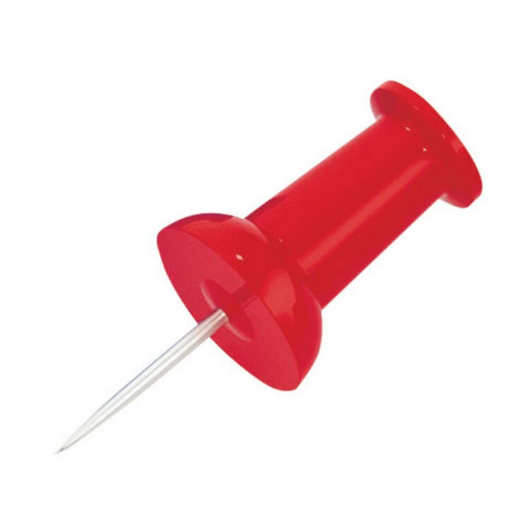 Кнопки-гвоздики канцелярские 100 шт/уп цветные deVENTE