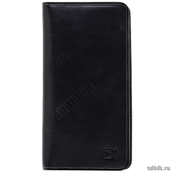 Портмоне D.Morelli мужское "Фердинанд"  с монетником, нат.кожа, цв. черный