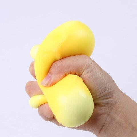 Мялка "Сыр" 6 см цв. желтый  JOLLY JOT