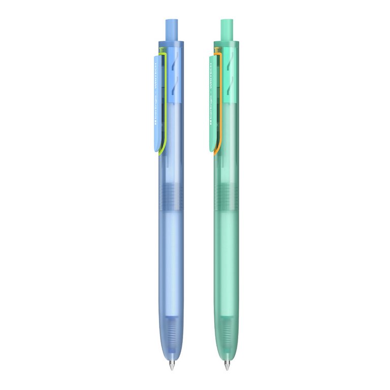 Ручка пиши-стирай автомат гелевая Berlingo "Writech.x300" синяя 0,5мм бесшумная