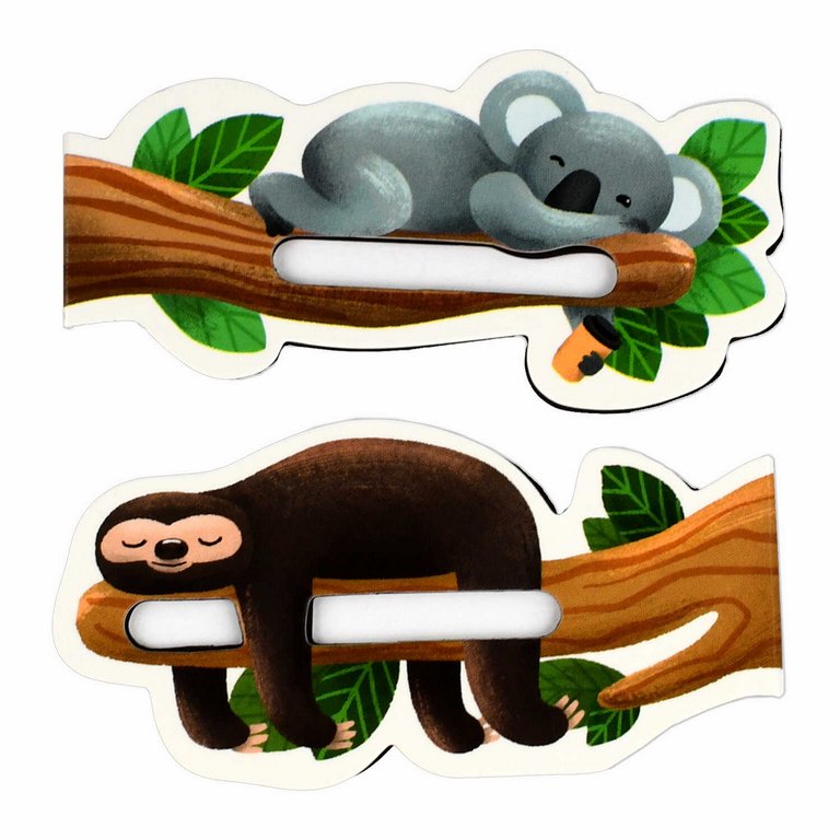 Закладка магнитная 2 шт/уп "ЛЕНИЦВЕЦ И КОАЛА"