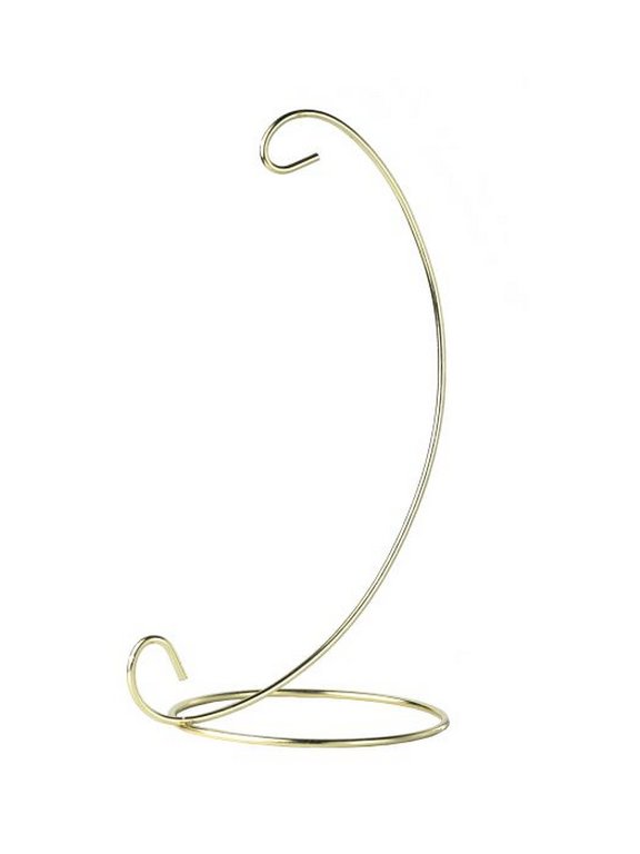 Подстака-экспозитор для подвешивания шаров/украшений НГ "Золотистая" 10*10*23 см