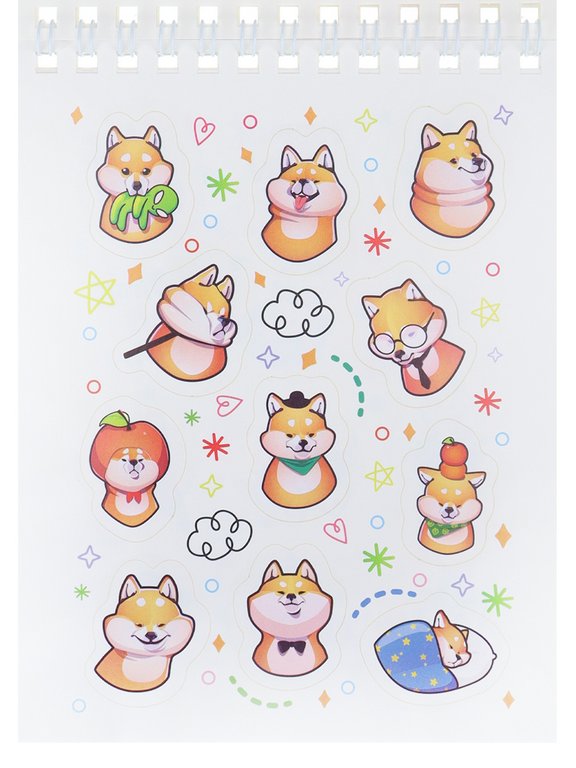 Набор наклеек 150 шт "Мой Кавай" 16л., А6, MILAND