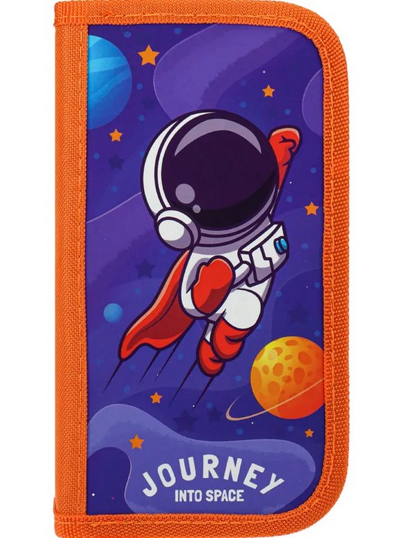 Пенал 3 отд. для мальчика Profit "Космический герой" 190*105 (ламинир.картон)