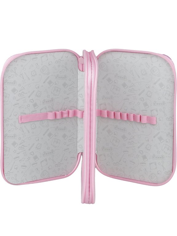 Пенал 2 отд. для девочки Prof-Press "Корона" 190*115 (ламинированный картон)