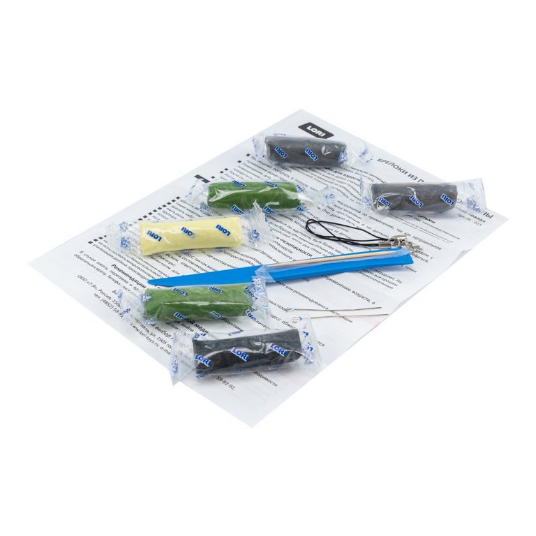 Набор для творчества Брелоки из полимерной глины "Милый чудик" Lori