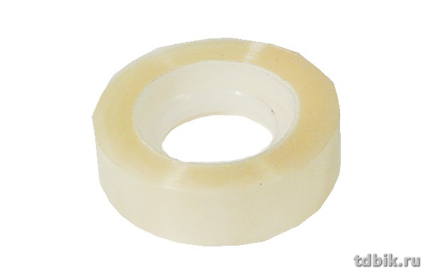 Скотч прозрачный 15 мм *28 м, 38 мкм Klebebander