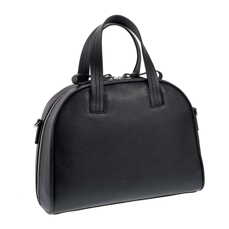 Сумка женская Dr.Koffer 31х25х11см см, нат.кожа черная