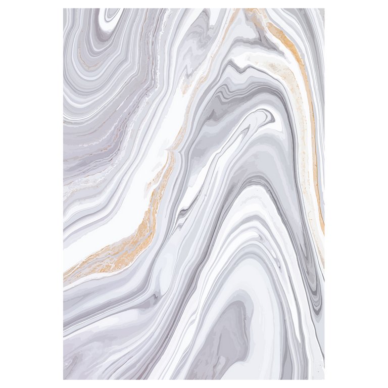 Бумага упаковочная 70*100см  в рулоне (ассорти) "Marble" MESHU
