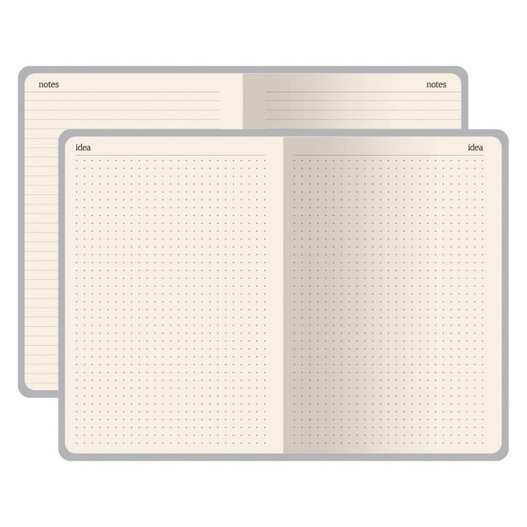 Блокнот А5 100л., 148*210 мм, обложка кож. зам. "Megapolis Flex" зеленый