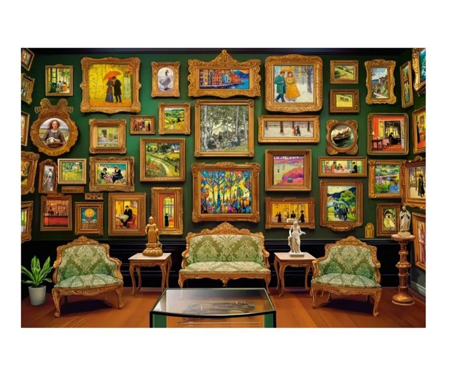 Пазлы 1000 дет. "Картинная галерея" Castor Land 9+